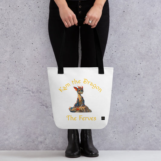 Kam the Dragon Tote bag