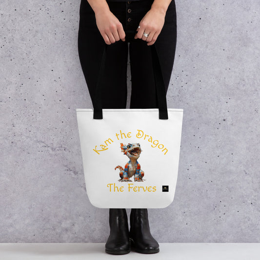 Kam the Dragon (Singing the Dragon Song) Tote bag