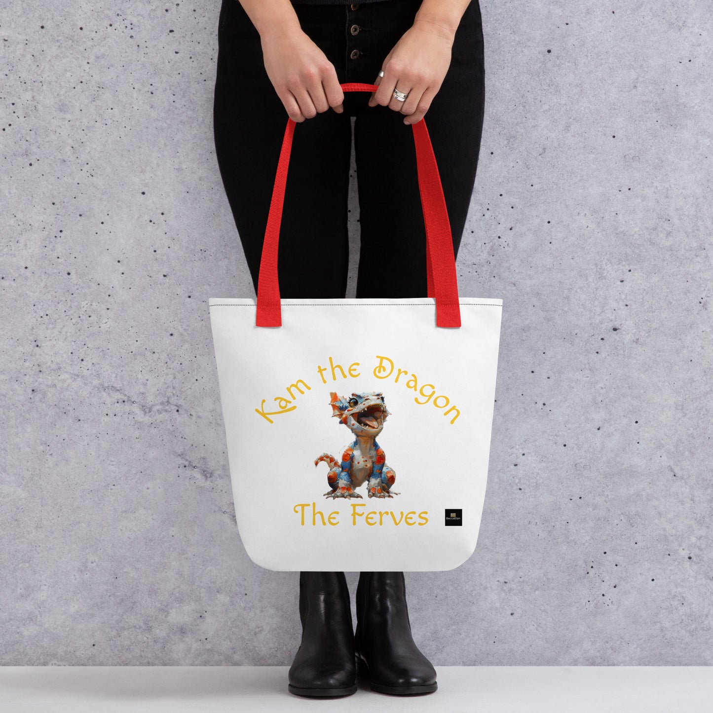 Kam the Dragon (Singing the Dragon Song) Tote bag