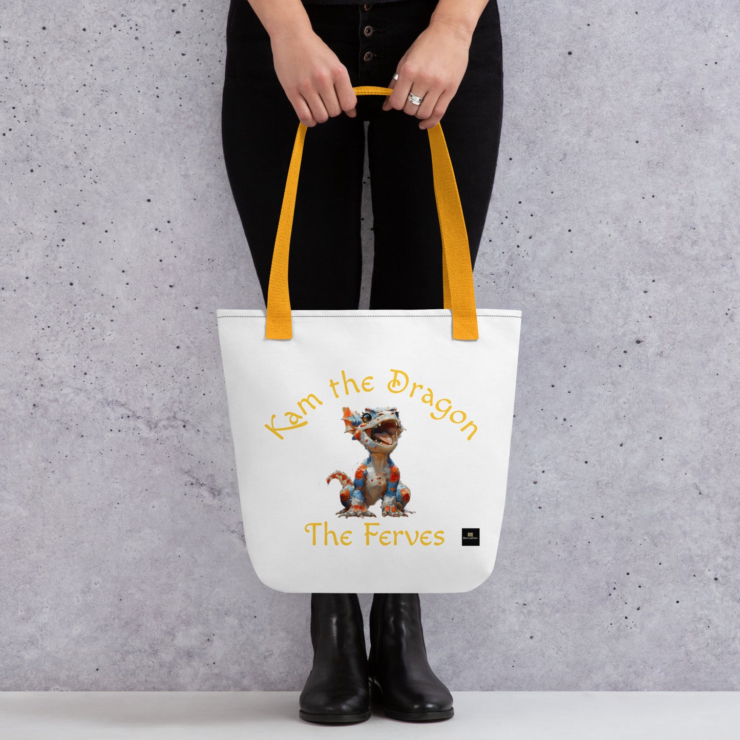 Kam the Dragon (Singing the Dragon Song) Tote bag